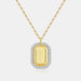 Zircon Decor Constellation Pendant Necklace-One Size-Fancey Boutique