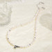 Titanium Steel Freshwater Pearl Necklace-Fancey Boutique