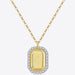 Zircon Decor Constellation Pendant Necklace-One Size-Fancey Boutique