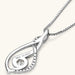 Moissanite 925 Sterling Silver Necklace-Fancey Boutique