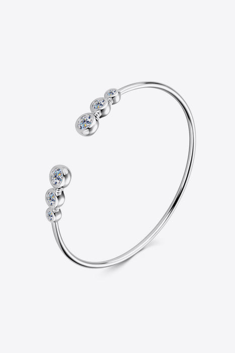 1.8 Carat Moissanite 925 Sterling Silver Bracelet-Fancey Boutique