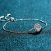 1 Carat Moissanite Chain Bracelet-One Size-Fancey Boutique