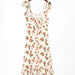 Summer Floral Print Ruffles Sexy Slimming Beam Waist Strap Dress-Fancey Boutique