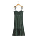 Fall Women Clothing Elastic Waist Waist Tube Top Printing Slip Dress-Fancey Boutique