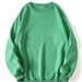 Color-Bean Green-Women Clothing Round Neck Cashmere Bottoming Casual Sport Women Loose Autumn Sweater Women Sweatshirt-Fancey Boutique