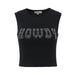 Color-Black-Fall Women Black Rhinestone Back Hollow Out Cutout High Elastic Sleeveless T Shirt-Fancey Boutique