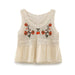 Knitted Camisole Sweet Cute Crocheted Short Cropped Sleeveless Bottoming Top-Fancey Boutique