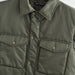 Spring Summer Cotton Padded Jacket Work Vest Army Green Vest Cardigan-Fancey Boutique