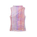 Summer Women Clothing Pleated Decorative Silk Net Printed Top-Fancey Boutique