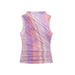 Summer Women Clothing Pleated Decorative Silk Net Printed Top-Fancey Boutique