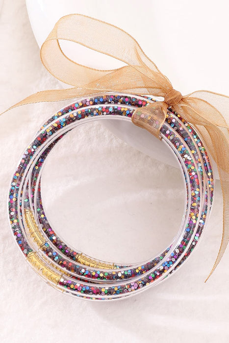 Layered Resin Bracelet-Fancey Boutique