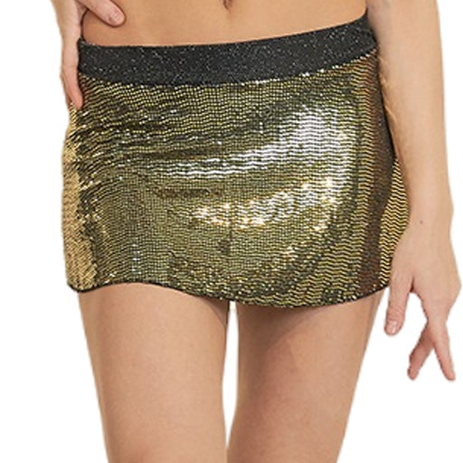 Color-Gold-Women Clothing All Match Loose Expansion Skirt Sexy Miniskirt Sexy Outfit Performance Wear Elastic Waist Skirt-Fancey Boutique