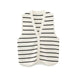 Summer Women Casual Sleeveless V neck Knitted Striped Vest-Stripe-Fancey Boutique