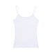 Summer Sexy Fluorescent Camisole Elastic Slim Fit Slimming Short Camisole-White-Fancey Boutique