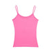 Summer Sexy Fluorescent Camisole Elastic Slim Fit Slimming Short Camisole-Pink-Fancey Boutique