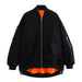 Color-Black-Spring Women Loose Casual Flight Cotton Coat Jacket Coat-Fancey Boutique
