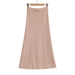 Color-Pink-Skirt-Women Slim Fit Sexy Elegant Cardigan Tank Top Half Skirt Set-Fancey Boutique