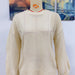 Color-Apricot-Autumn Winter Hollow Out Cutout Out Pullover Knitwear Women Round Neck Sweater Women-Fancey Boutique