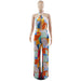 Color-Multi-Loose Wide Leg Backless Casual All-Match High Waist Jumpsuit-Fancey Boutique