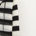 Early Autumn Retro Pullover V neck Loose Short Striped Hooded Sweater Top-Fancey Boutique