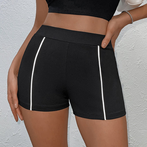 Color-Black-Women High Waist Hip Lifting Belly Contracting Black Leggings-Fancey Boutique