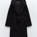 Color-Black-Fall Women Clothing Hooded Woolen Coat Windbreaker Coat-Fancey Boutique