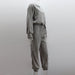Color-Gray-Autumn Winter Corduroy Solid Color Round Neck Pullover Long Sleeve Two Piece Set Casual Trousers Suit for Women-Fancey Boutique