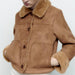 Autumn Winter Fur Suede Texture Effect Short Jacket-Fancey Boutique