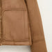 Autumn Winter Fur Suede Texture Effect Short Jacket-Fancey Boutique