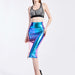 Color-Laser Blue-Metallic Coated Fabric Coated Fabric Hip Skirt All Match Tutu Split Mid Skirt Sexy One Step Skirt Summer-Fancey Boutique