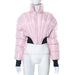 Color-Pink-Autumn Winter Women Clothing Short down Coat Cotton Padded Clothes-Fancey Boutique