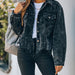 Color-Winter Street Hipster Denim Collared Loose Washed Worn Women Jacket-Fancey Boutique