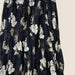 Color-Black-Vintage Floral Pleated Skirt Women Autumn Winter Casual Dress Long Bottoming Large Swing Skirt-Fancey Boutique