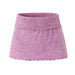 Color-Skirt-Autumn Blended Knitted Vest Top Wide Waist Skirt Set-Fancey Boutique