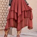 Color-Red-Mixed Batch Easy to Match Elegant Slimming Lady Retro Skirt-Fancey Boutique