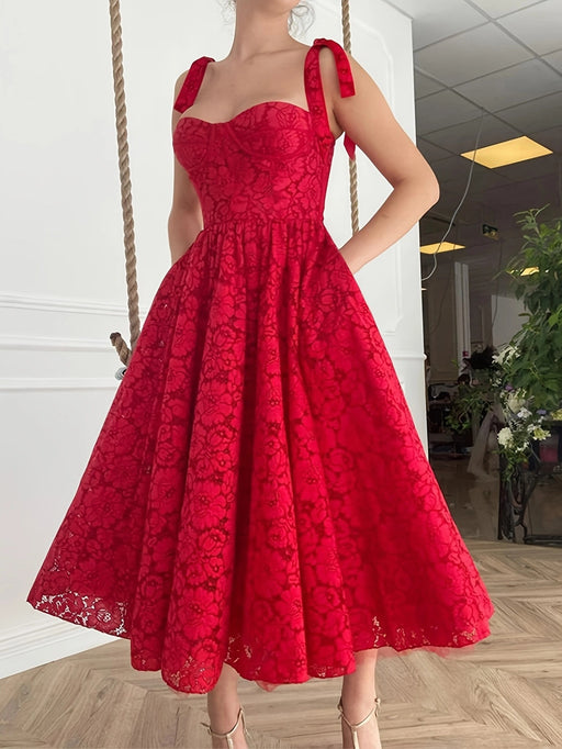 Color-Red-plus Size Women Clothing plus Size Dress Sleeveless Sling Dress Slim Midi Dress-Fancey Boutique