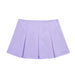 Color-Purple-Women Clothing Sexy High Waist Slimming Wide Pleated Pantskirt Mini Skirt-Fancey Boutique