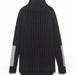 Color-Black-Autumn Winter Thick Loose Turtleneck Casual Long-Sleeved Soft Sweater Women Office Warm Sweater Women-Fancey Boutique