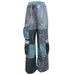 Color-Blue-Personality Large Pocket Three Dimensional Bellows Pocket Pants-Fancey Boutique