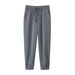 Color-Gray-Women Sports Pants Autumn Winter Ankle Banded Slacks All Matching Slimming Sweatpants-Fancey Boutique