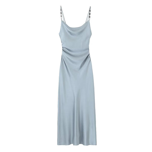 Color-Light Blue-Winter Women Clothing Jewelry Strap Underwear Dress-Fancey Boutique