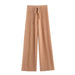 Color-Light Brown-Winter Women Clothing Mink-like Long Hair Knitted Casual Pants Knitted Trousers-Fancey Boutique