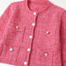 Women Clothing French All Match Pocket Decoration Classic Knitted Cardigan Coat-Fancey Boutique