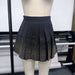 Color-Black-【MOQ-5 packs】 Women Black Skirts-Fancey Boutique