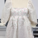 Color-White-【MOQ-5 packs】 Women Printed Long Sleeve Dress-Fancey Boutique