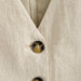 Spring Women Linen Short Vest Jacket-Fancey Boutique