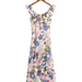 Color-Multi-French Elegant Vintage Floral Ruffled Maxi Dress Cami Dress Summer Slim Fit Seaside Vacation Elegant Dress for Women-Fancey Boutique
