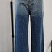 Color-Blue-【MOQ-5 packs】 Women Trousers Casual Jeans-Fancey Boutique