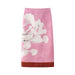 Color-Pink-Spring Women Clothing Elegant Slightly Mature Linen Blended Straight Skirt-Fancey Boutique