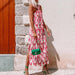Summer Women Dress Boho Meet Strawberry Fresh Halter Side Split Dress-Fancey Boutique
